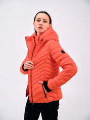 PUFFER HOODED JACKET