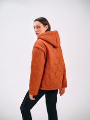 QUILTED HOODED JACKET