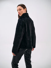 ELEGANT SHORT FUR COAT