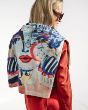 SUEDE ZIP BIKER JACKET