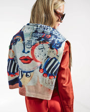 SUEDE ZIP BIKER JACKET - Nakhle.Ets - Jackets