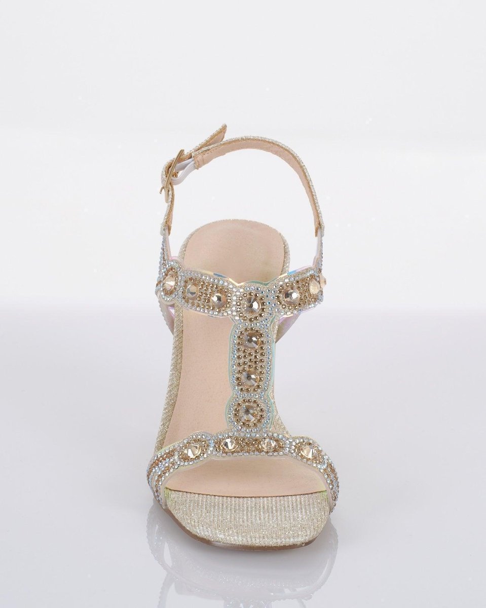 T - STRAP STATEMENT HEEL