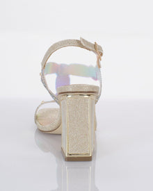 T-STRAP STATEMENT HEEL