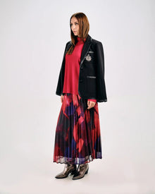 TAILORED BLAZER WITH EMBLEM DETAIL