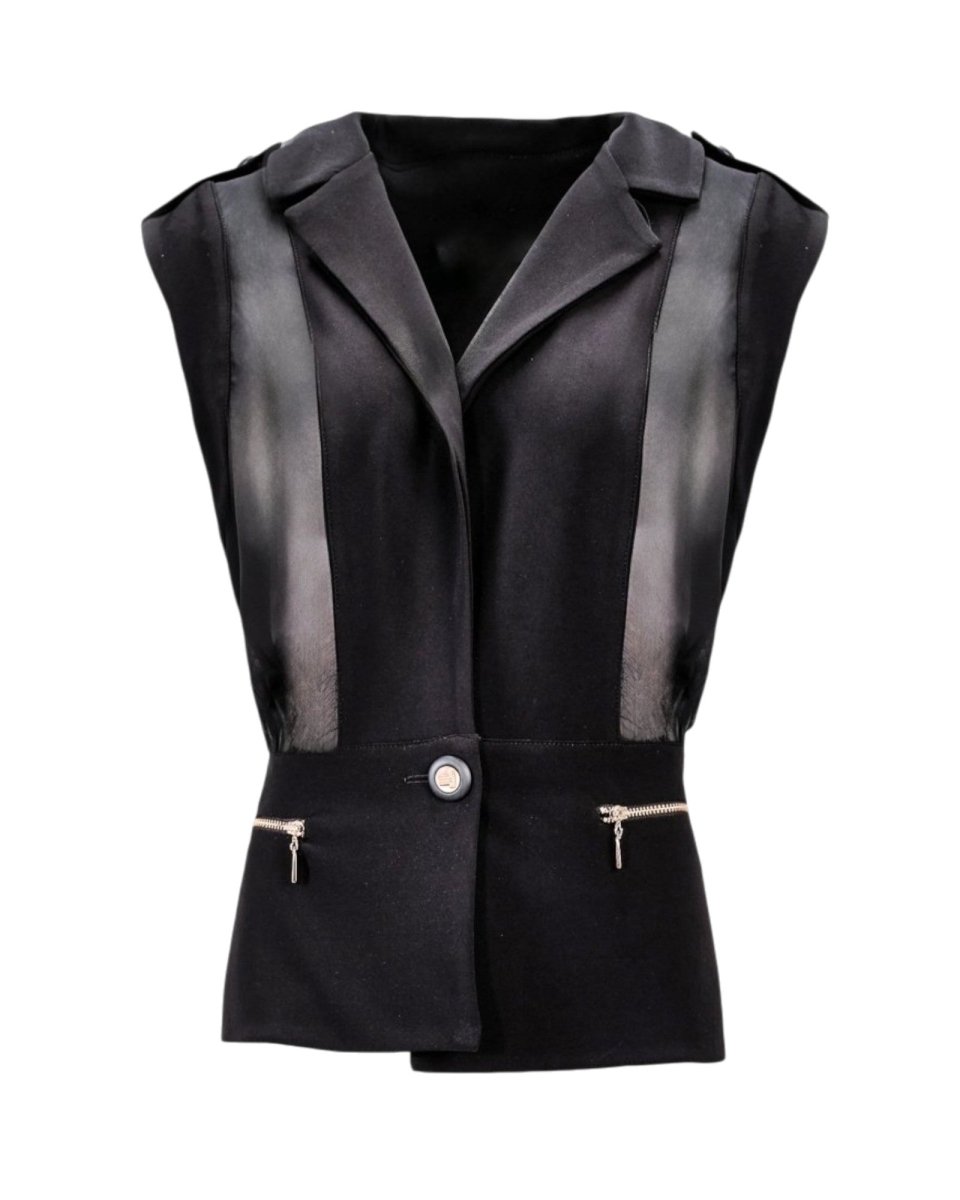 TAILORED SLEEVELESS VEST