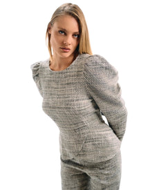 TAILORED TWEED TWO-PIECE SET