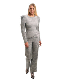 TAILORED TWEED TWO-PIECE SET