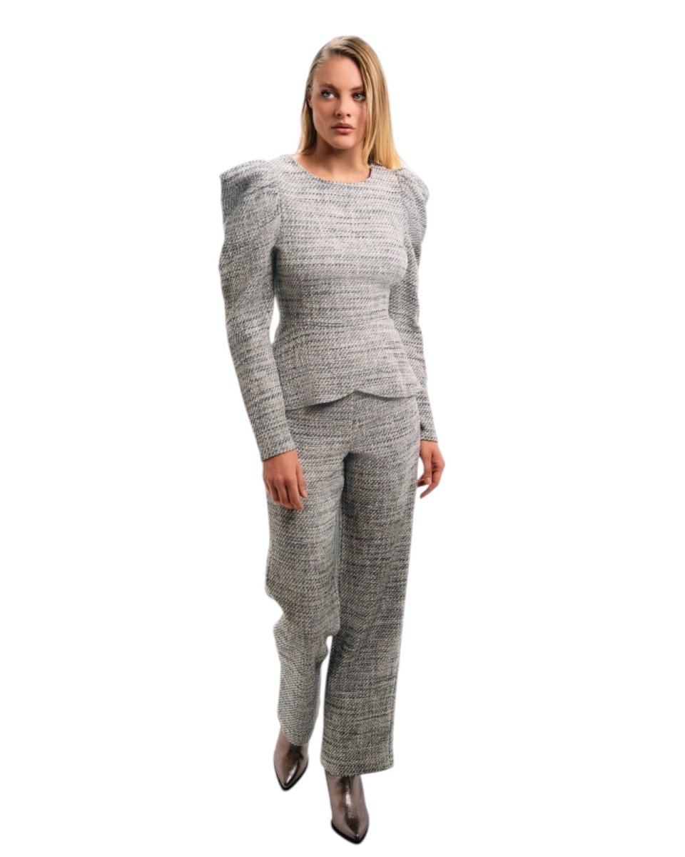 TAILORED TWEED TWO-PIECE SET