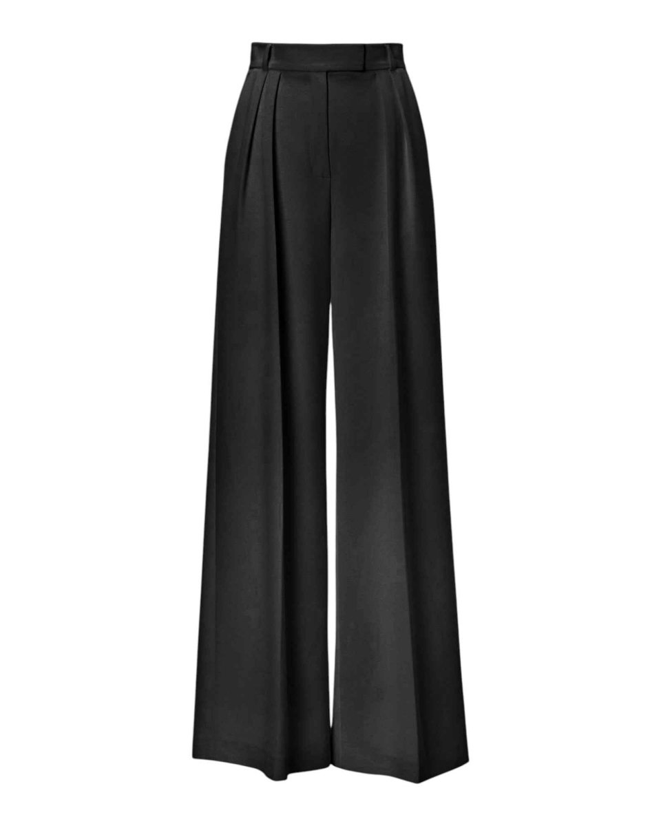 TAILORED WIDE - LEG PANTS