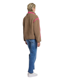 TEXTURED ZIP JACKET