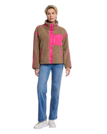 TEXTURED ZIP JACKET