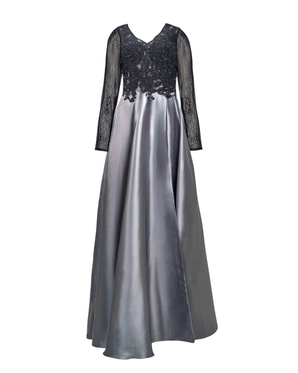 TIMELESS LACE SLEEVE GOWN