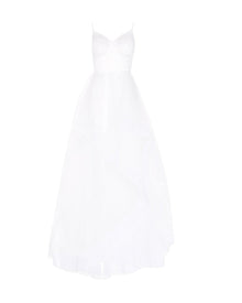 TULLE CORSET STRAP GOWN