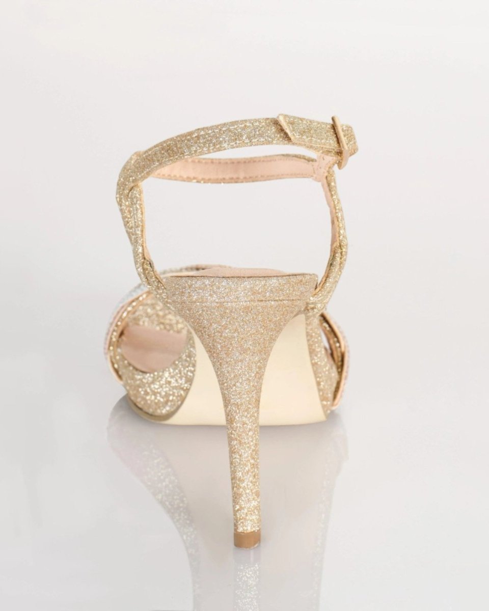 TWISTED METALLIC HIGH HEELS