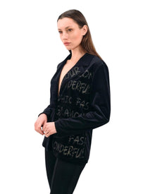 VELVET GRAFFITI BLAZER