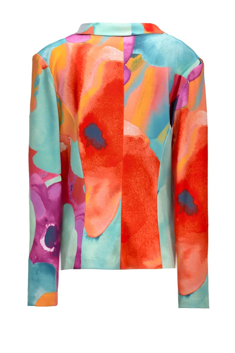 WATERCOLOR PRINT BLAZER - Nakhle.Ets - Blazers