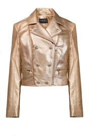 LEATHER BIKER JACKET