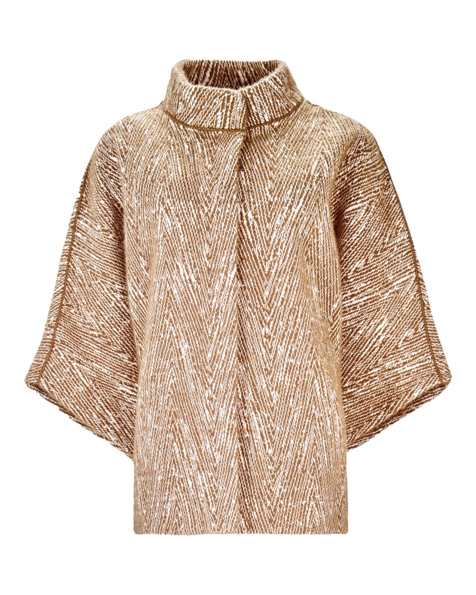 WOOL PONCHO CAPE - Nakhle.Ets - Cape