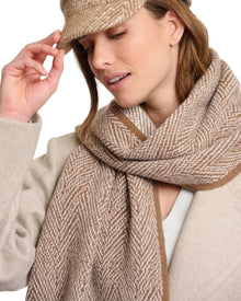 WOOL ZIGZAG CAP