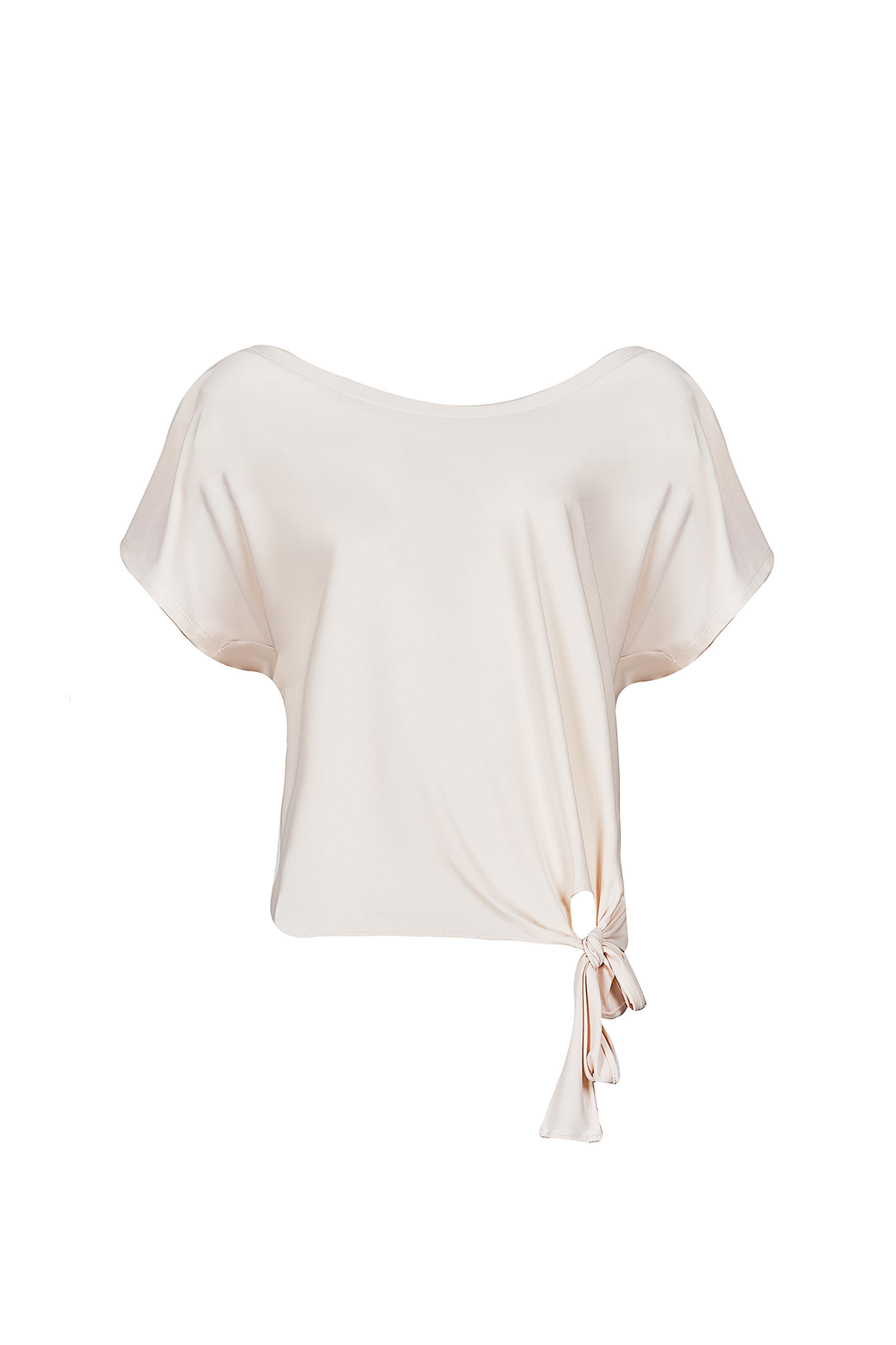 Essential Side Tie Blouse