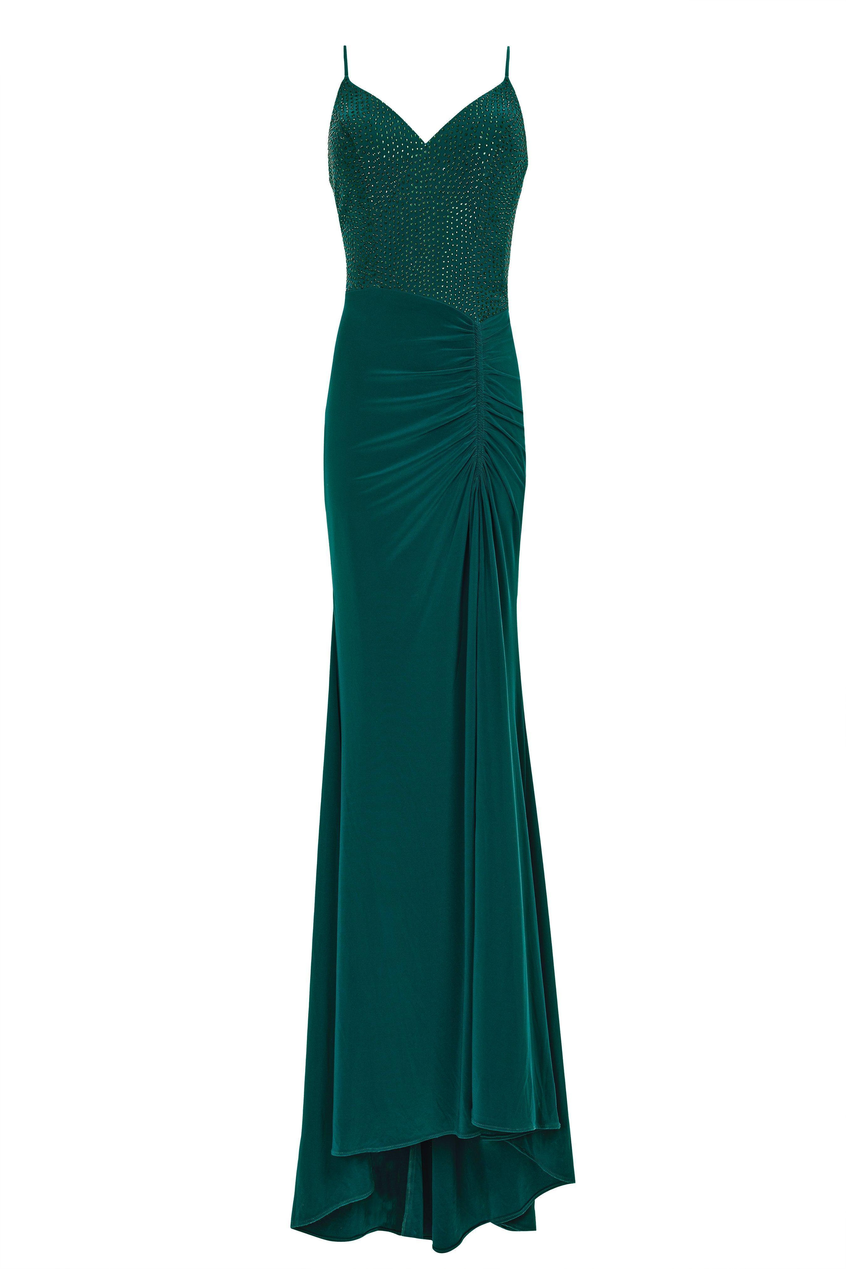 Cut-Out Ballgown Dress