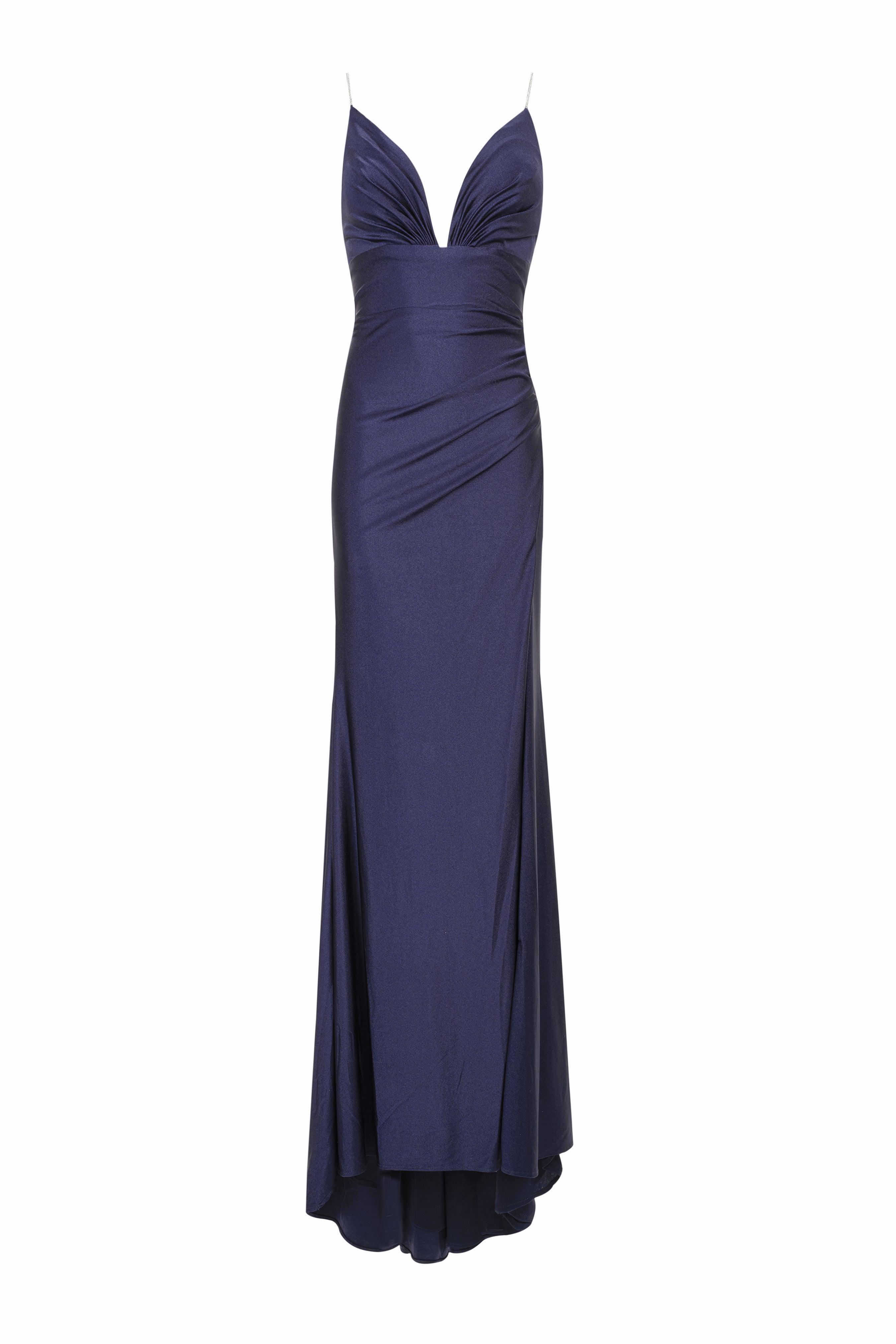 Diamond Strap Satin Dress