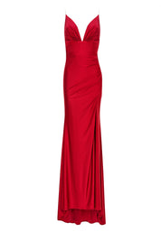 Diamond Strap Satin Dress