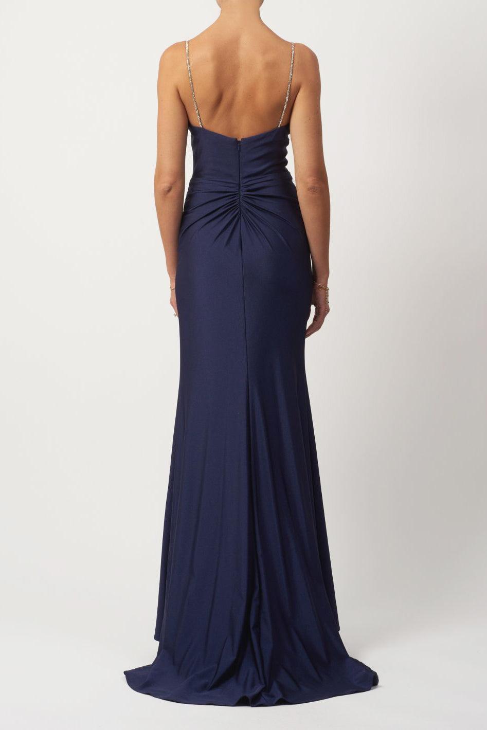 Diamond Strap Satin Dress
