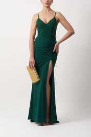 Cut-Out Ballgown Dress