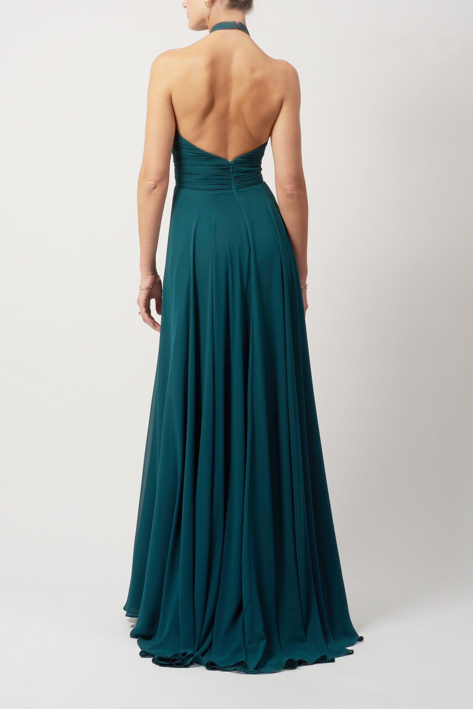 Exotic Halter Dress