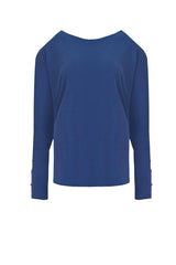 BOAT-NECK RELAXED BLOUSE