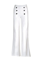 DOUBLE-BUTTON FLARED TROUSERS