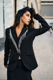 KNIT FLARED MIDI SKIRT - Nakhle.Ets - Pants & Skirts