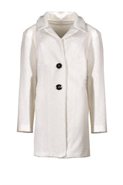 CHIC TEXTURED DOUBLE-BUTTON COAT