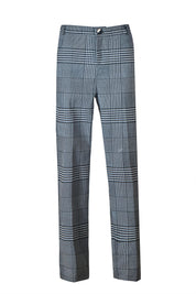 TAILORED CHECKED STRAIGHT PANTS