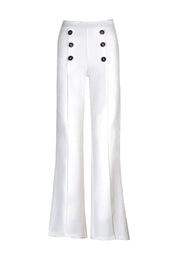DOUBLE-BUTTON FLARED TROUSERS